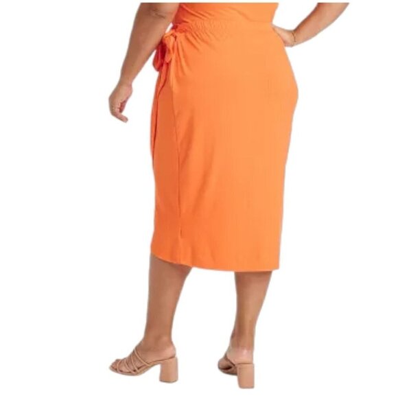Women's Knit Wrap Skirt | Ava & Viv | XX Large - Picture 10 of 10